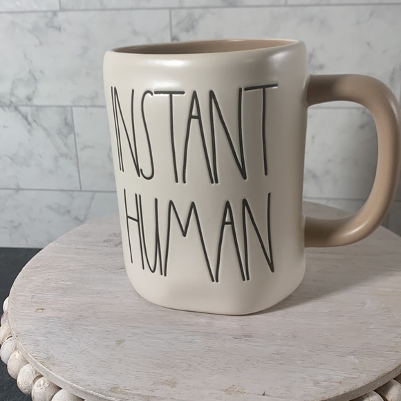 Rae Dunn just add coffee instant human mug - Picture 2 of 5
